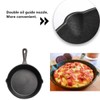 AISIBO 4 Inch Small Cast Iron Skillet, Pre Seasoned Mini