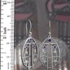 CHARLES RENNIE MACKINTOSH Silver Earrings - Music. Jewellery gift box