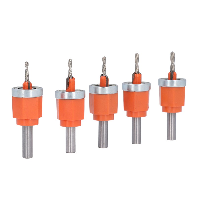 5 Pcs Countersink Drill Bit Set 2.8 3 3.2 3.5