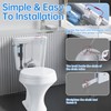 Automatic Toilet Flusher Kit, Touchless Motion Sensor Flush for Toilet,