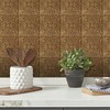 RoomMates TIL4873FLT StickTiles Copper Tin Peel and Stick Tile Backsplash