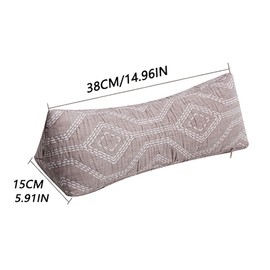 Neck & Cervical Pillows, Buckwheat Pillow Cervical Neck Roll Pillow Buckwheat Hulls Filling Cooling Round Pillows Lunch Break Buckwheat Pillow Office Waist Support Organic Buckwheat Pillow ( Color : B