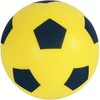eMKay® 17.5cm Yellow Football | Indoor/Outdoor Soft Sponge Foam Soccer