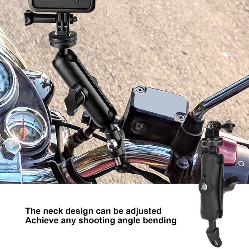 360°Motorcycle Bike Camera Holder Stable Adjustable Camera Bracket for Motorcycle
