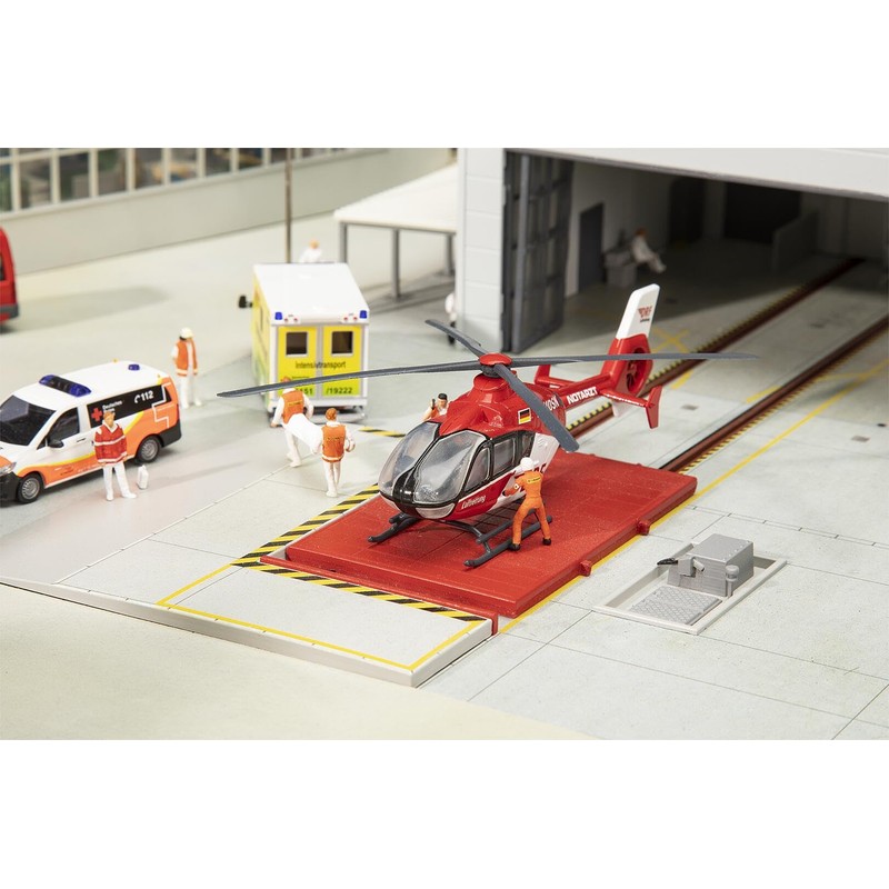 Faller H0 Helicopter EC135 Air Rescue Helicopter 1:87 131020, Various