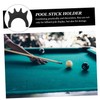 KICHOUSE 2pcs Pool Cue Stand Durable Billiard Cue Bridge Holder