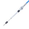 Throttle Control Line, 2m Throttle Cable Universal Excavator Throttle Cable