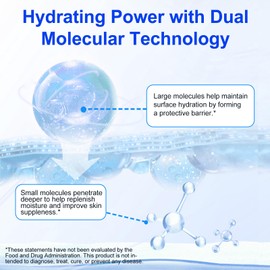 Hyaluronic Acid Powder for Face100G - High Purity, Water-Soluble Hydrating Powder for DIY Serum, Moisturizer, Skin Care Routine - Deep Moisture, Fine Lines, Anti-Aging Support