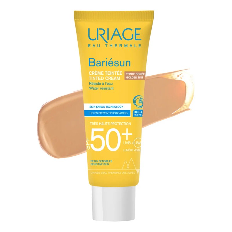 Uriage Bariesun Spf50 Crema Color Tono Dorado 50ml
