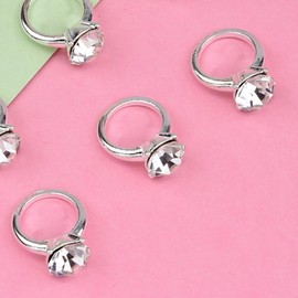 Trekko Nail Parts, Ring, Set of 3, Gel Nail Parts, Large