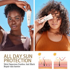 Relief Sun Organic Sunscreen SPF50+,Rice and Probiotics PA++++Korean Cream Care | Korean Skin for All Skin Types | UV Defens Nourishing Skin Protection (1, 1PCS)