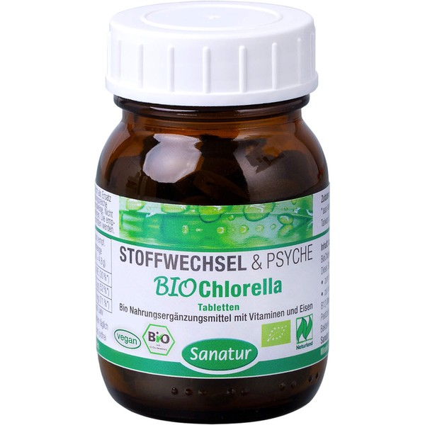 Chlorella organic tablets