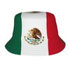 Cute Mexico Flag Bucket Hat Wide Brim Protection Sun Hat