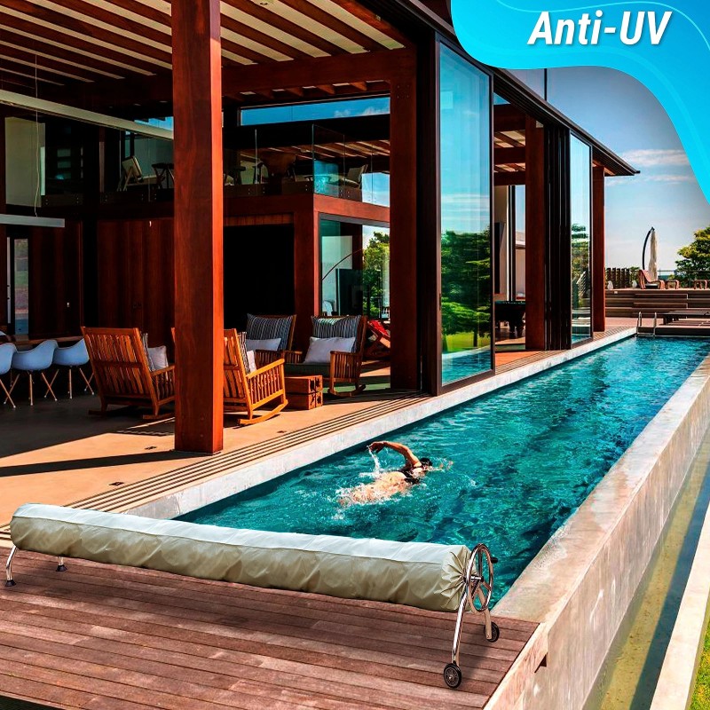 ARDILA VEELA Pool Covers for Inground Pools, Pools Reel up