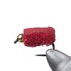 Bush Craft 80456 Fly Pellet #10 Beaded Blood Red x