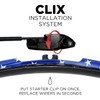 Clix Wipers - 14" Stars Patriotic Automotive Replacement Wiper Blade