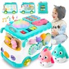 iFaveorr Toys for 1 Year Old Girl Gifts, 10-in-1 Montessori