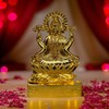 Salvus App SOLUTIONS Laxmi Kuber Idol/Lakshmi Kuber Statue/Murti 100% Small