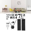 Frameless DIY Wall Clock Modern Mirror Wall Sticker for Home