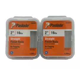 Paslode 2" Finishing Nail 650285 Straight 16 Gauge - Bundle pack of 4000 nails!