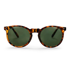 CHPO Unisex Torö Sunglasses, Turtle Brown, 48, Turtle Brown