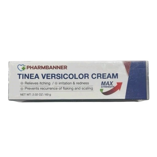 Pharmbanner Tinea Versicolor Cream - Max Strength - 2.02 oz