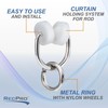 RecPro RV Nylon Wheel Carrier Ring for I Beam Track