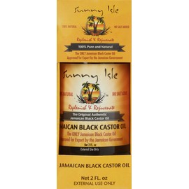 Sunny Isle Jamaican Black Castor Oil, 2 Fluid Ounce