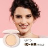 UCANBE Polvos compactos y base de maquillaje 2 en 1,