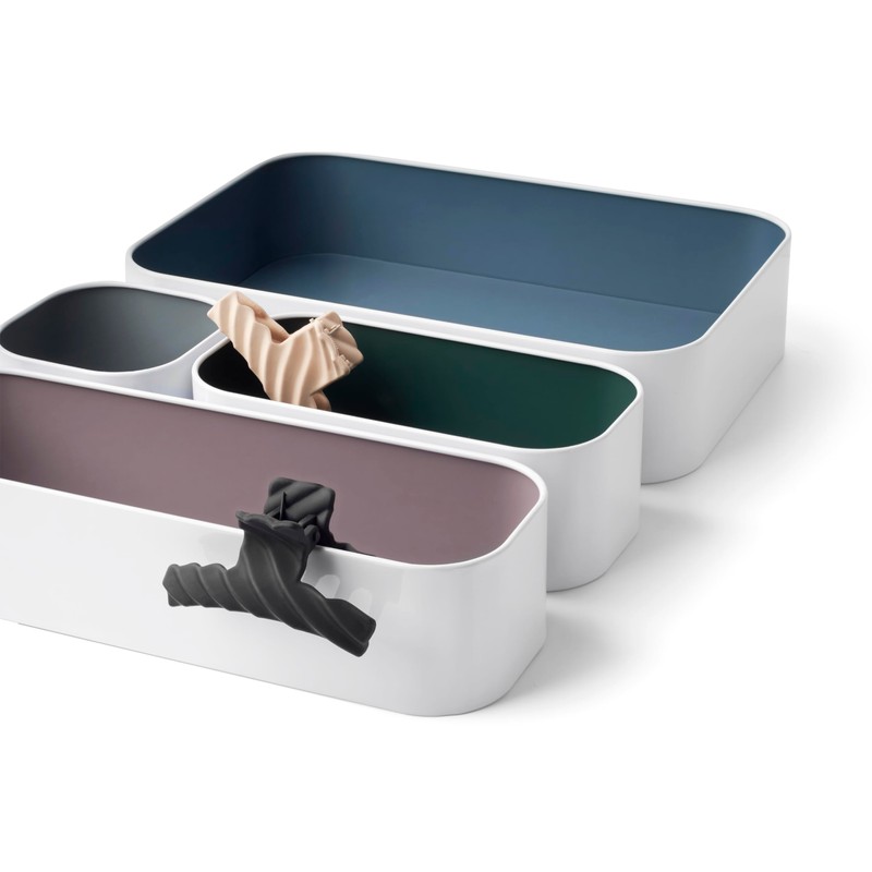 trand Aufbewahrungsbox aus Metall | Set 4 Stück | Bunte