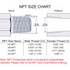 GRIDTECH (2 Pack) Brass 1/2” PEX to 1/4” FNPT Female