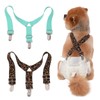 TESSVEYA Dog Diaper Suspenders Dog Suspenders for Male or Female