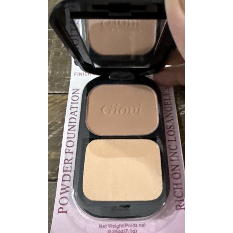 Giovi Finish Powder Foundation 046 Beige-Brand New-SHIPS N 24 HOURS