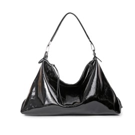 JOLILUNA Burgundy Purse Large Tote Bags for Women Hobo Bag Vegan Leather Tote Bag Aesthetics Bag, Black