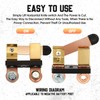 2 Pack Side Post Battery Disconnect Switch 12v / 24v