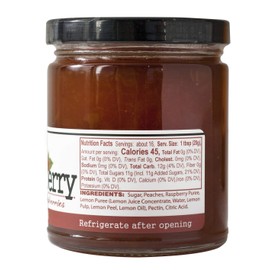 Paradigm Foodworks Peach Raspberry Jam, 11 Ounce