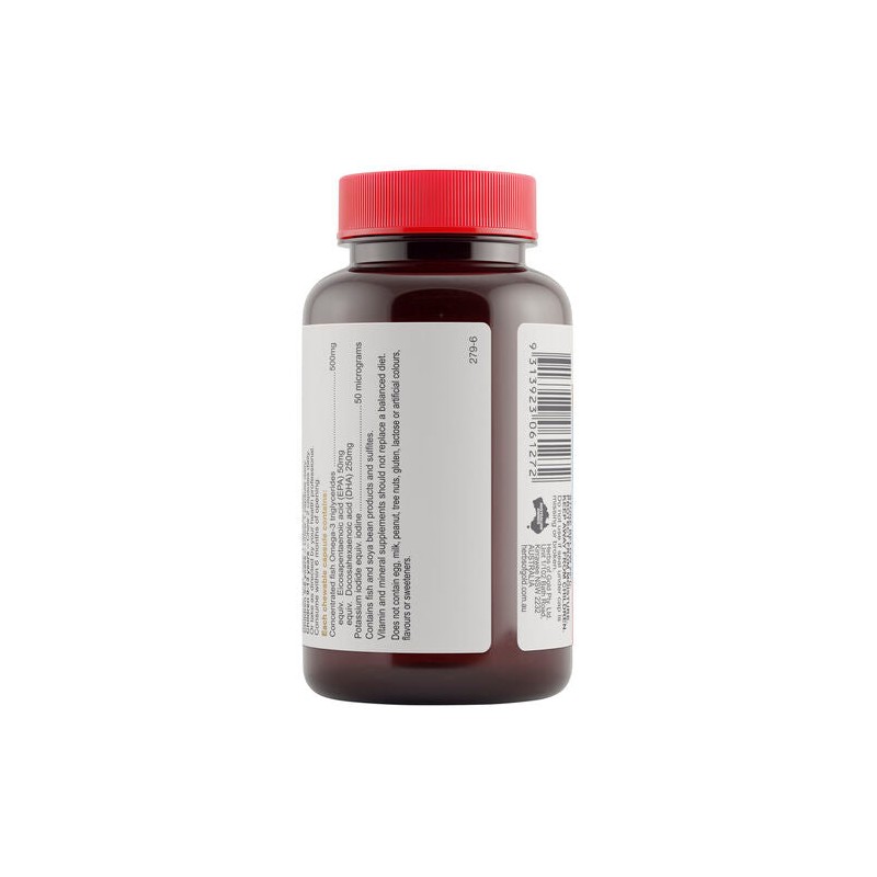 Herbs Of Gold Children's Fish-I Care 60 Capsules