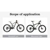 Round Oval 104BCD 32T 34T 36T 38T Narrow Wide Chainring