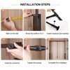 Pull Down Closet Rod for Hanging Clothes, Retractable Wardrobe Hanger