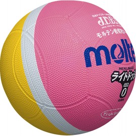 molten SLD0PL Light Dodge Light Dodge Light Weight No. 0 Ball, Pink x Yellow