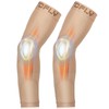 Compression Arm Sleeve, 1 Pair for Unisex, 20-30mmHg Graduated Compression