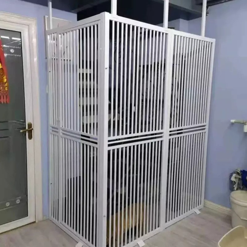 방묘문 고양이 현관 가드 출입문 방묘창 반려견 울타리 [B. 130c]