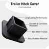 Swono Trailer Hitch Covers Crocodile Orange Eyes 2 inch Hitch