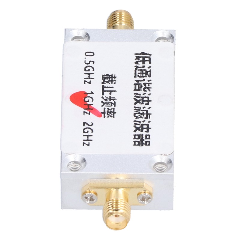 Harmonic Filter ADF4351 SMA Interface 1GHZ Cutoff Frequency CNC Aluminum