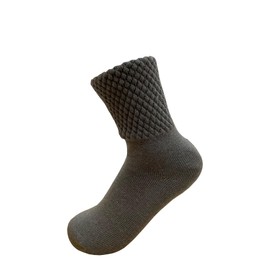 Heel Care Socks, Heel Moisturizing Socks, Silk Blend, Double Knit Socks, Far Infrared Effect, Heat Retention, Heel Moisturizing, Loose Fit, Set of 3 Colors