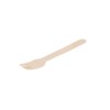 GREENBOX 100 forchette monouso in legno, biodegradabili, compostabili, resistenti, 14