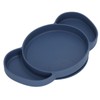 Kids Divided Plates Safe Silicone Foldable Prevent Slipping Toddler Suction