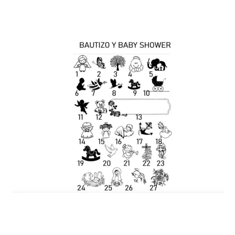 25 Domino Recuerdo Personalizado Para Fiestas