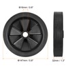 PATIKIL 5.8" Air Compressor Wheels, Universal Air Compressor Wheel Replacement