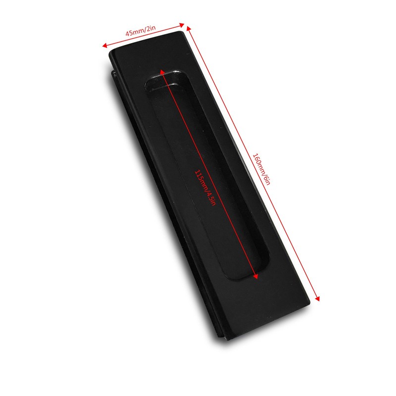 CCJH Upgrade Flush Pull Flush Mount Door Finger Pull, Heavy